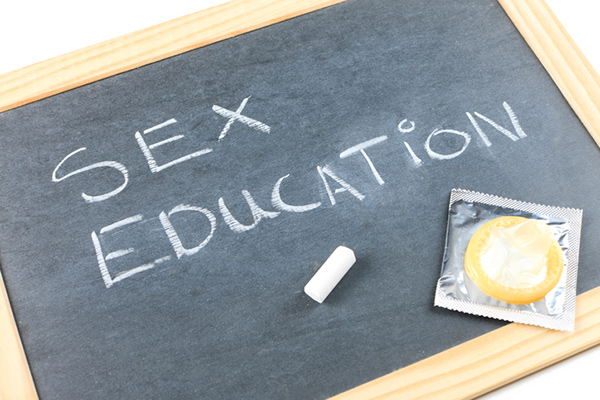 chalkboard sex education